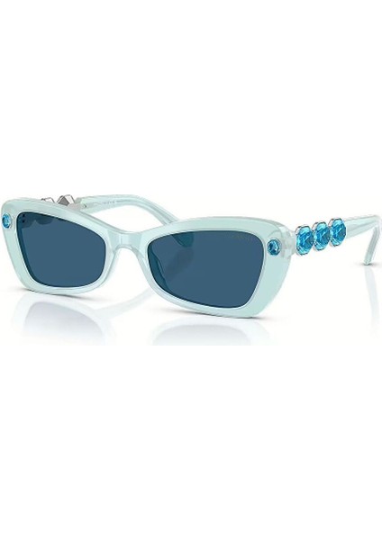 5706553 Swarovski Gözlük Mıllenıa:eyewear SK6033 El Rec Aqua