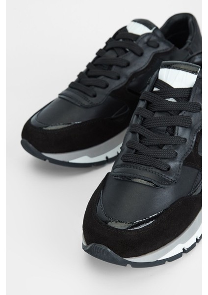 Beyaz-Gri Kadın Deri Sneaker 996 119-1 Bn Ayk SK23/24 fırsatları
