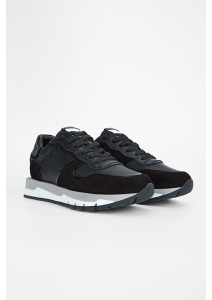 Beyaz-Gri Kadın Deri Sneaker 996 119-1 Bn Ayk SK23/24 indirimleri