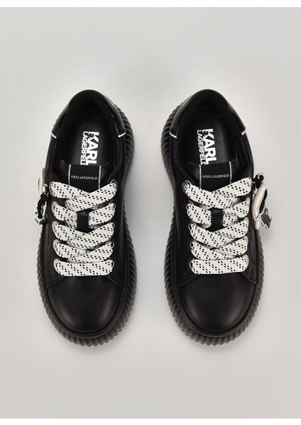 Siyah Kadın Deri Sneaker KL42376N000 modelleri
