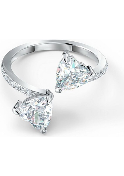 5535328 Swarovski Yüzük Attract Soul-Ring Hrt Czwh-Cry-Rhs 60