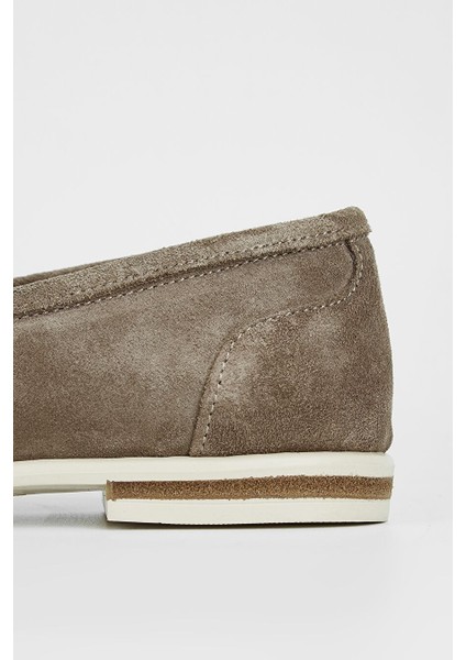Siyah Kadın Süet Loafer 902 4041 Bn Ayk SK23/24