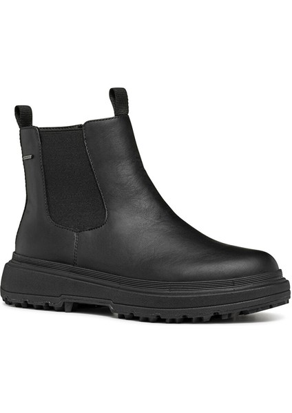 Siyah Kadın Deri Bot D46XMD00085C9999