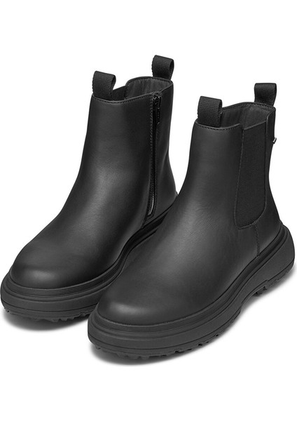 Siyah Kadın Deri Bot D46XMD00085C9999