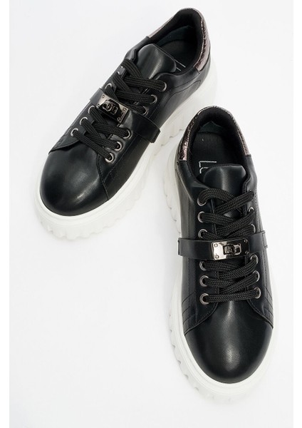 Siyah Kadın Sneaker 223-2418 fiyatları
