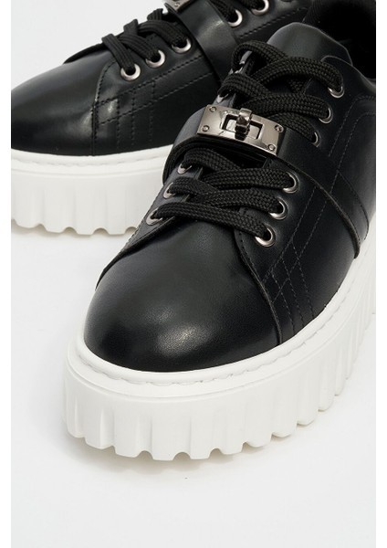 Siyah Kadın Sneaker 223-2418 modelleri