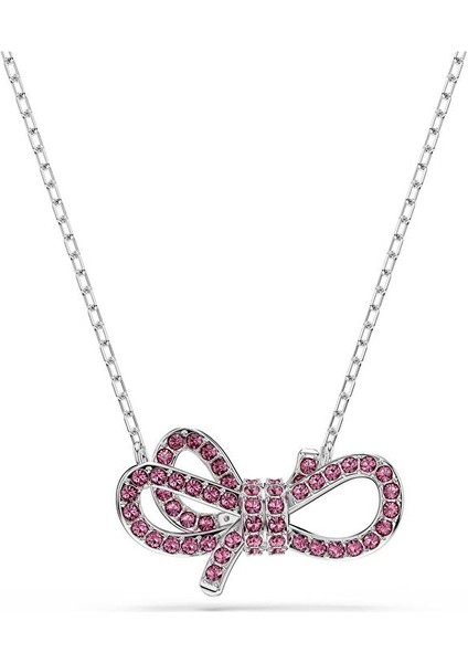 5723556 Swarovski Kolye Mp Lıfelong Bow:necklace S Mfp Rose/rhs