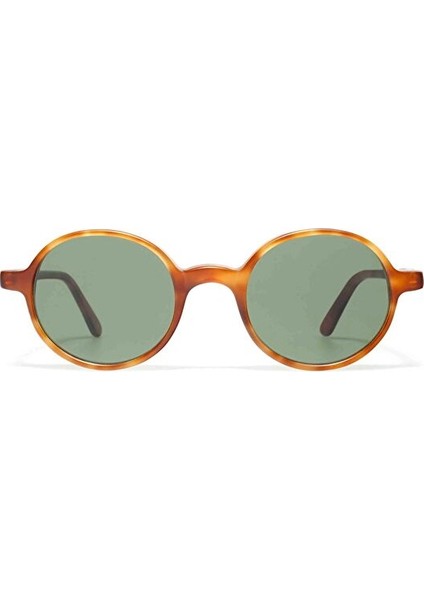 Havana Chiaro Matt 02 // Flat Green G15 Unisex Güneş Gözlüğü