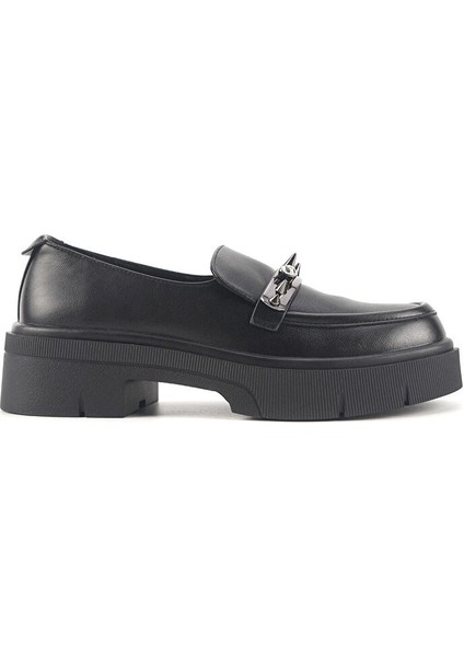 Fabera 4pr Siyah Kadın Loafer