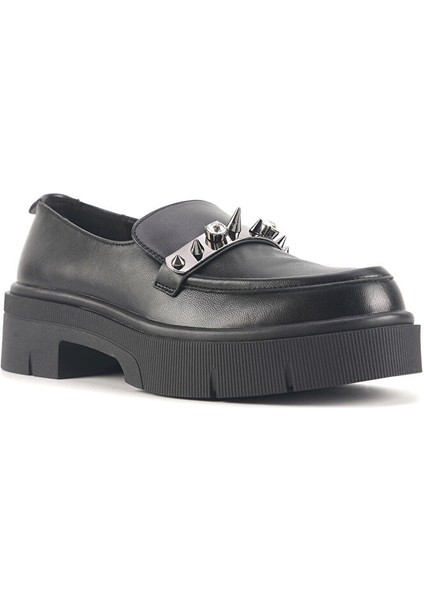 Fabera 4pr Siyah Kadın Loafer