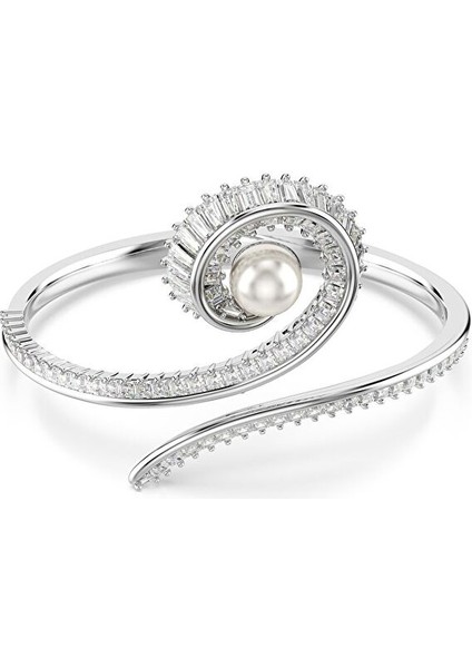 5720863 Swarovski Bilezik SS25 Capsule:bangle Whıte/rhs M