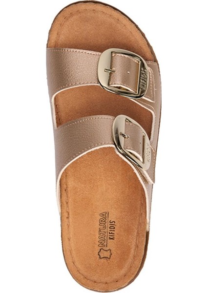 SIB213615 Kifidis-Natura Kadın Anatomik Deri Terlik 36-41 modelleri