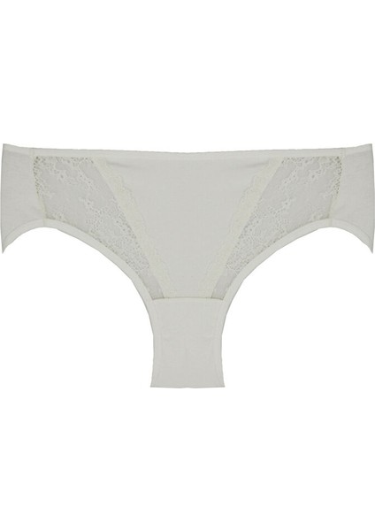 Ekru Kadın Bikini Külot 580