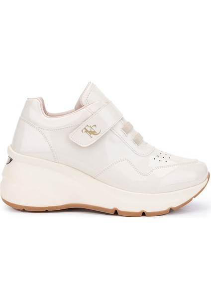 Bej Kadın Rugan Sneaker 936 62176 Bn Ayk Y24