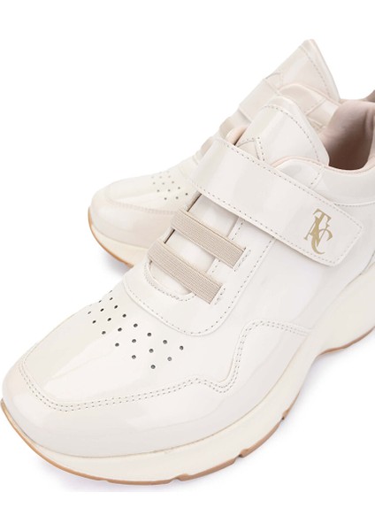 Bej Kadın Rugan Sneaker 936 62176 Bn Ayk Y24 modelleri
