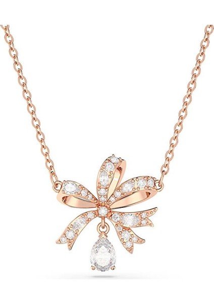 5656741 Swarovski Kolye Volta:pend Bow Cry/ros