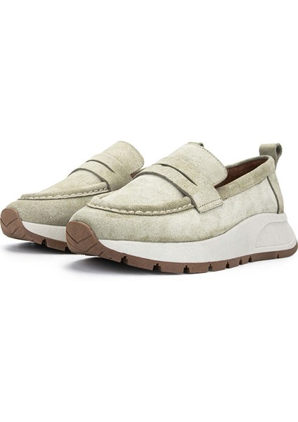 Siyah Kadın Süet Loafer 231 414Y Bn Ayk Y24 fırsatları