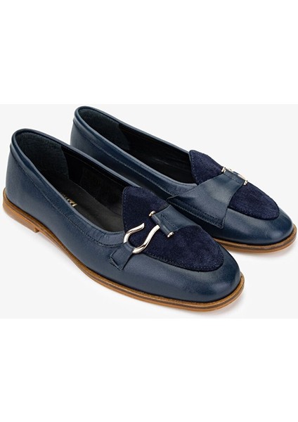 Siyah Kadın Loafer 961 01 Bn Ayk SK24-25