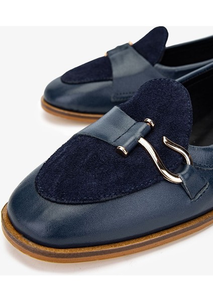 Siyah Kadın Loafer 961 01 Bn Ayk SK24-25