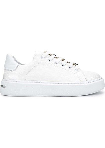 Kadın Hakiki Deri Beyaz Sneakers & Spor Ayakkabı