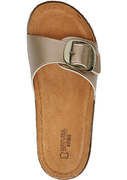 SIB213610 Kifidis-Natura Kadın Anatomik Deri Terlik 36-41 modelleri