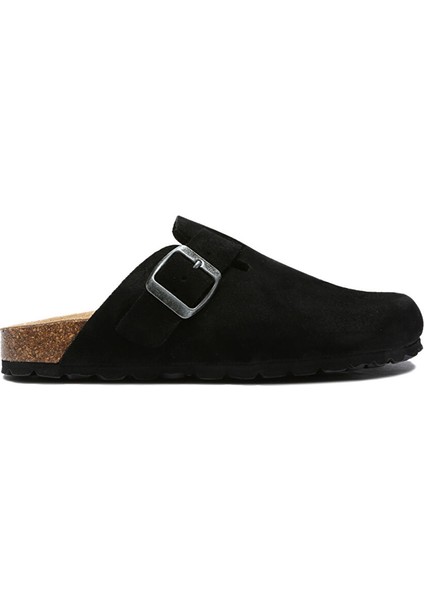 K13789SD Kifidis Soft Step Kadın Süet Deri Sabo Mantar Terlik 36-41