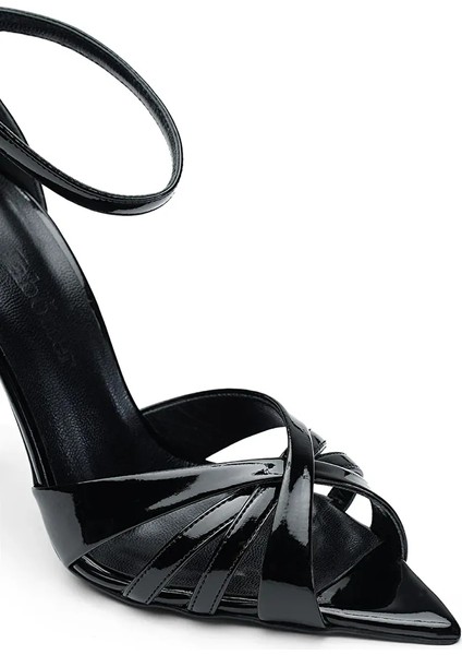 Violine Rugan 10 cm Topuklu Ayakkabı