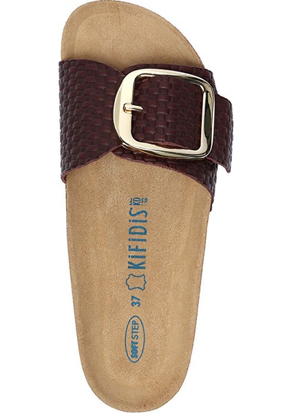 13751 Ch-Kifidis Soft Step Kadın Tek Bantlı Mantar Terlik 36-41
