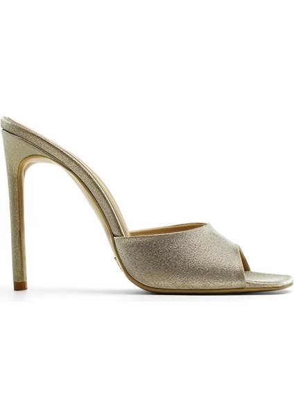 Malvina Simli 10 cm Topuklu Terlik
