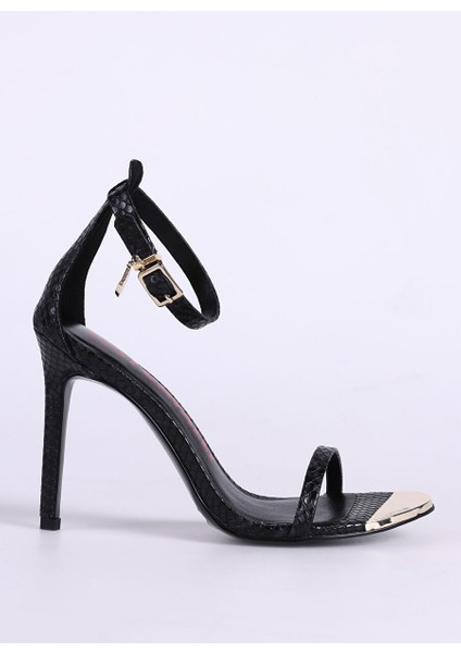 Siyah Kadın Topuklu Ayakkabı Fondo Tahlıa Dıs. W9FFD Shoes