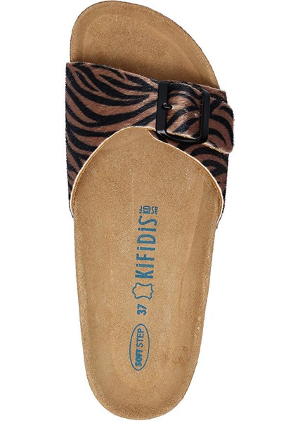 12726 Ch-Kifidis Soft Step Kadın Tek Bantlı Mantar Terlik 36-41