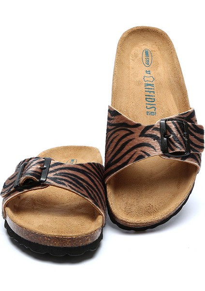 12726 Ch-Kifidis Soft Step Kadın Tek Bantlı Mantar Terlik 36-41