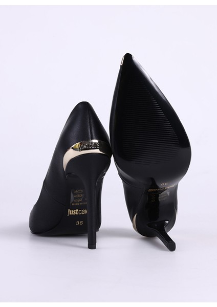 Siyah Kadın Deri Stiletto Fondo Alysha Dıs. W2F Shoes fırsatları