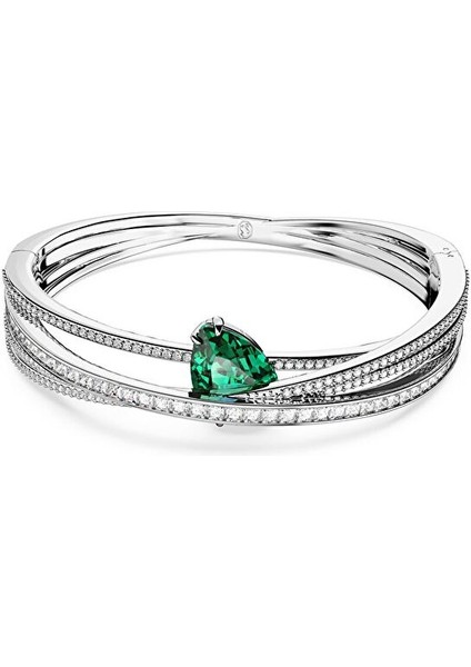 5665327 Swarovski Bilezik Hyperbola:bangle Db Gre/rhs M