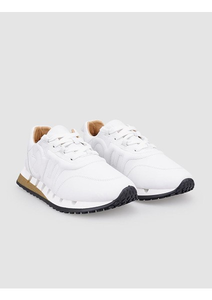 Beyaz Kadın Deri Sneaker 126080 fiyatları