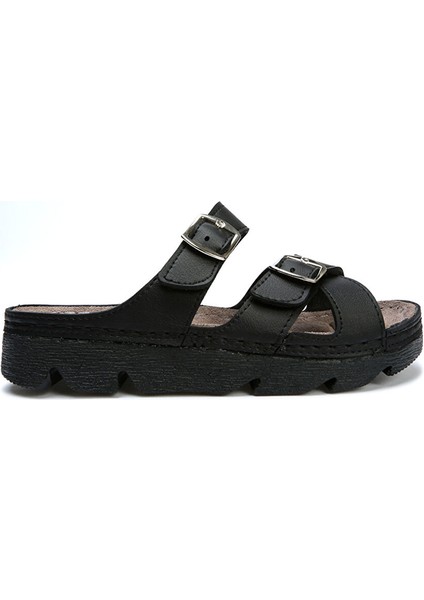 SIB220519 Kifidis-Natura Kadın Anatomik Deri Terlik 36-41