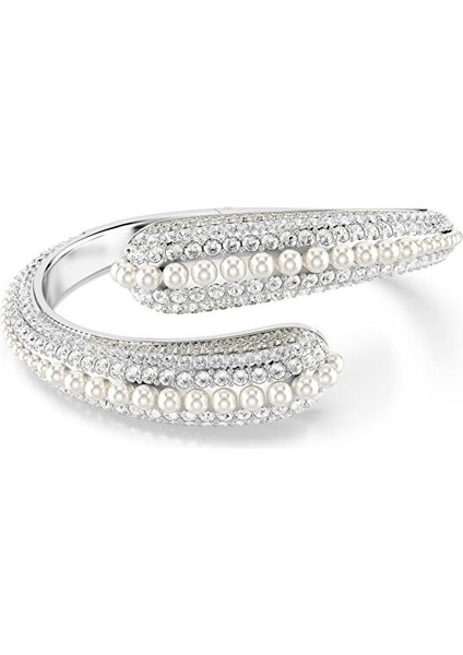 5692106 Swarovski Bilezik Sublıma:cuff Wv Cry/rhs M
