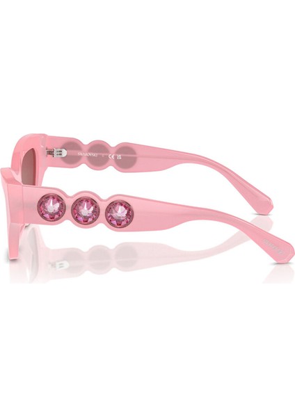 SK6021 Oval Pembe Kadın Güneş Gözlüğü fiyatları