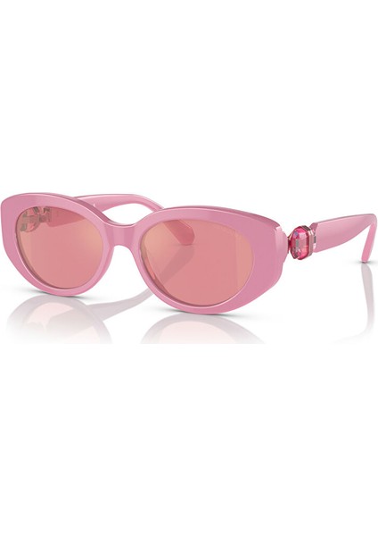 SK6002 Oval Pembe Kadın Güneş Gözlüğü fiyatları