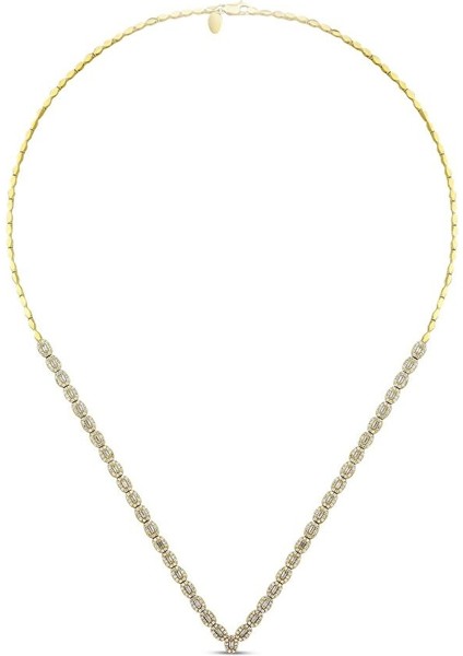 Taşlı Altın Nişan Düğün Set - 14K - 1.57GR