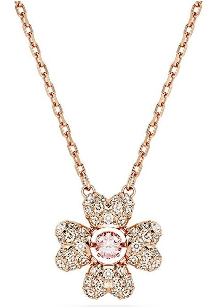 5674211 Swarovski Kolye Idyllia:pend Cz Clover Silk/ros