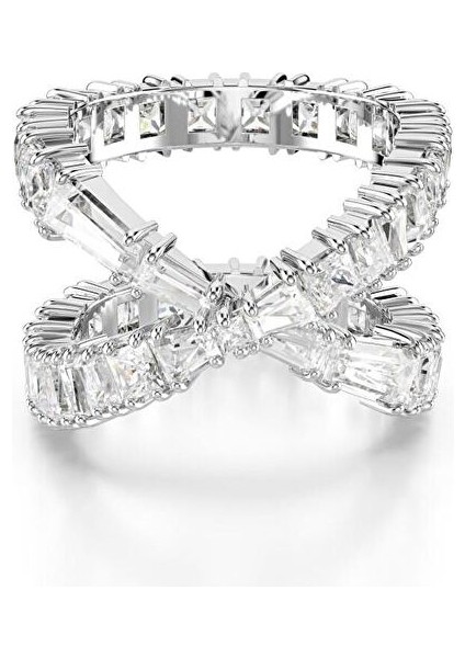 5677632 Swarovski Yüzük Hyperbola:rıng Whıte/rhs 55