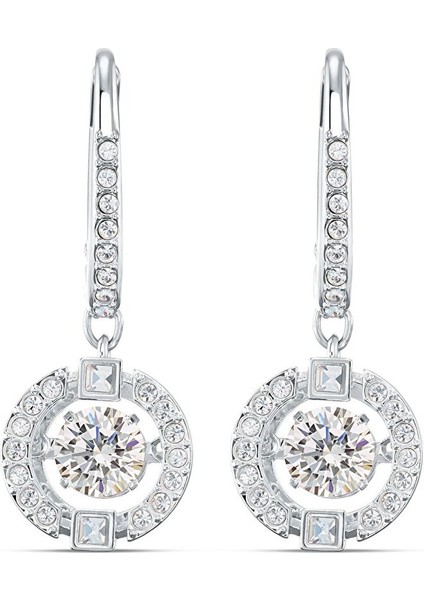 5504652 Swarovski Küpe Sparkling Dc-Pe Drop Czwh-Cry-Rhs 2.0
