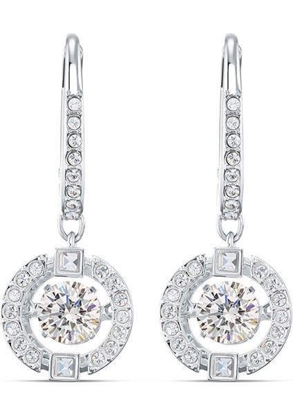 5504652 Swarovski Küpe Sparkling Dc-Pe Drop Czwh-Cry-Rhs 2.0