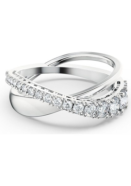 5572716 Swarovski Yüzük Twıst-Rıng Rows Czwh-Rhs 50