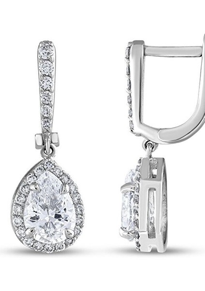 0.30 Karat Topaz Taşlı Pırlanta Küpe fırsatları