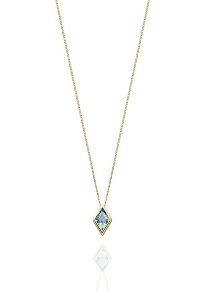 Blue Square Kolye
