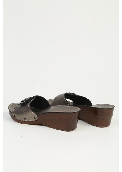 ® | PC-7013-3485 Gri - Kadın Terlik modelleri