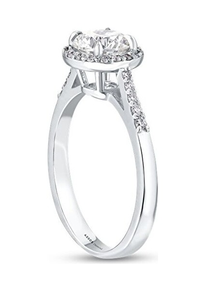 0.17 Karat Topaz Taşlı Pırlanta Yüzük