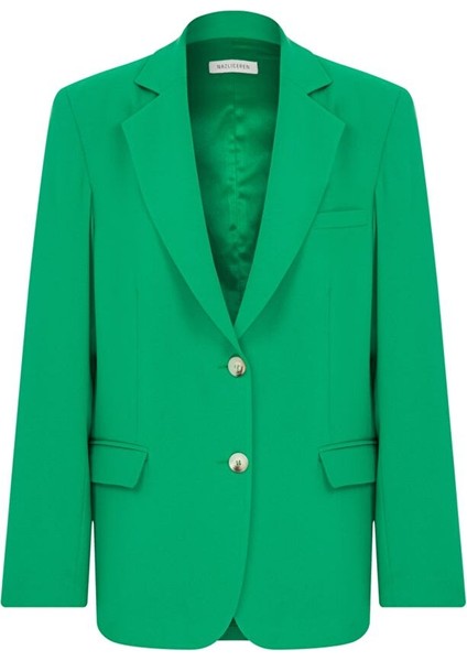 Boxy Blazer Yeşil
